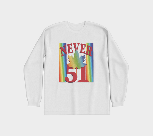 Never 51 PRIDE Premium Long Sleeve Shirt