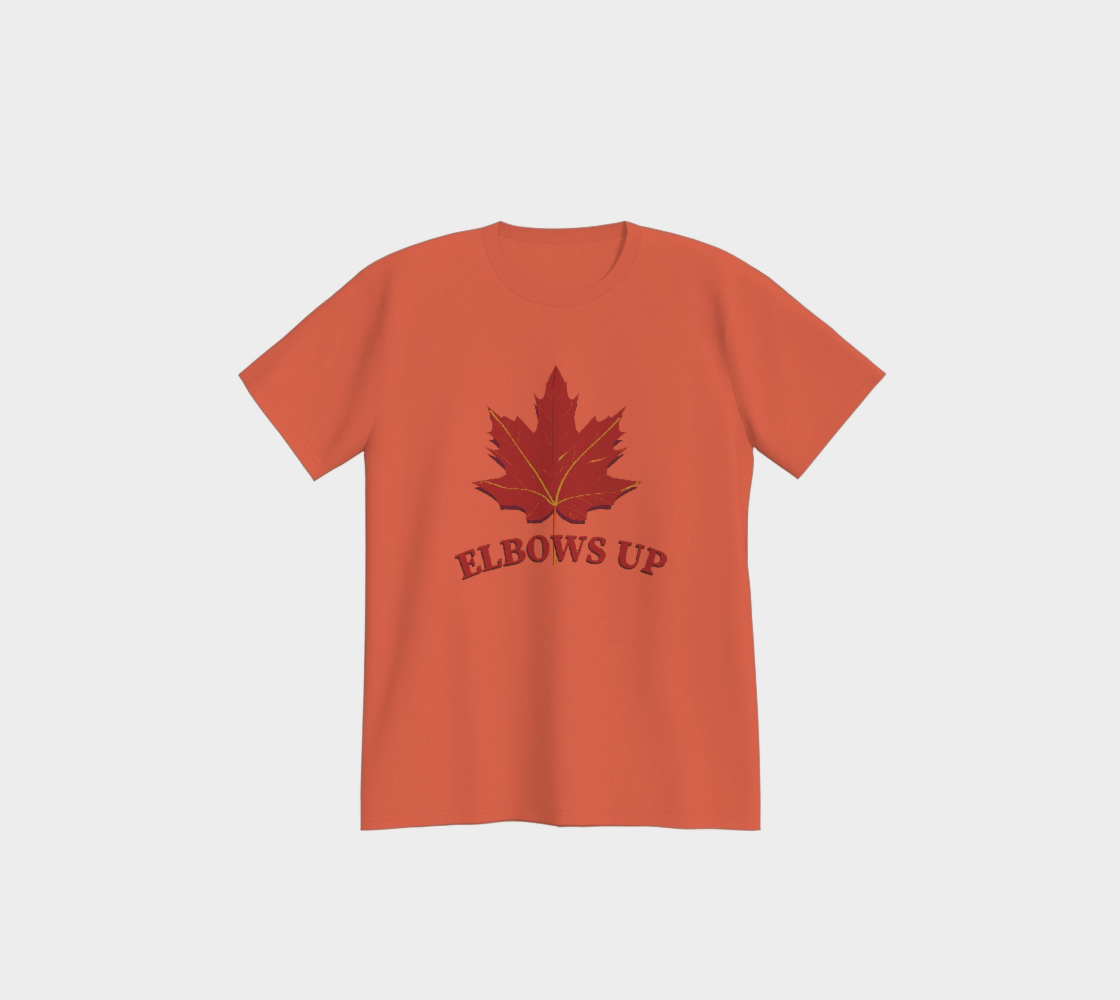Elbows Up Leaf Comfort T-Shirt