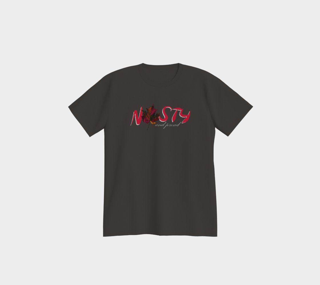 Nasty and Proud Premium T-Shirt Light Outline