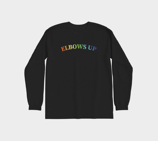 Elbows Up Never 51 PRIDE Premium Long Sleeve Shirt