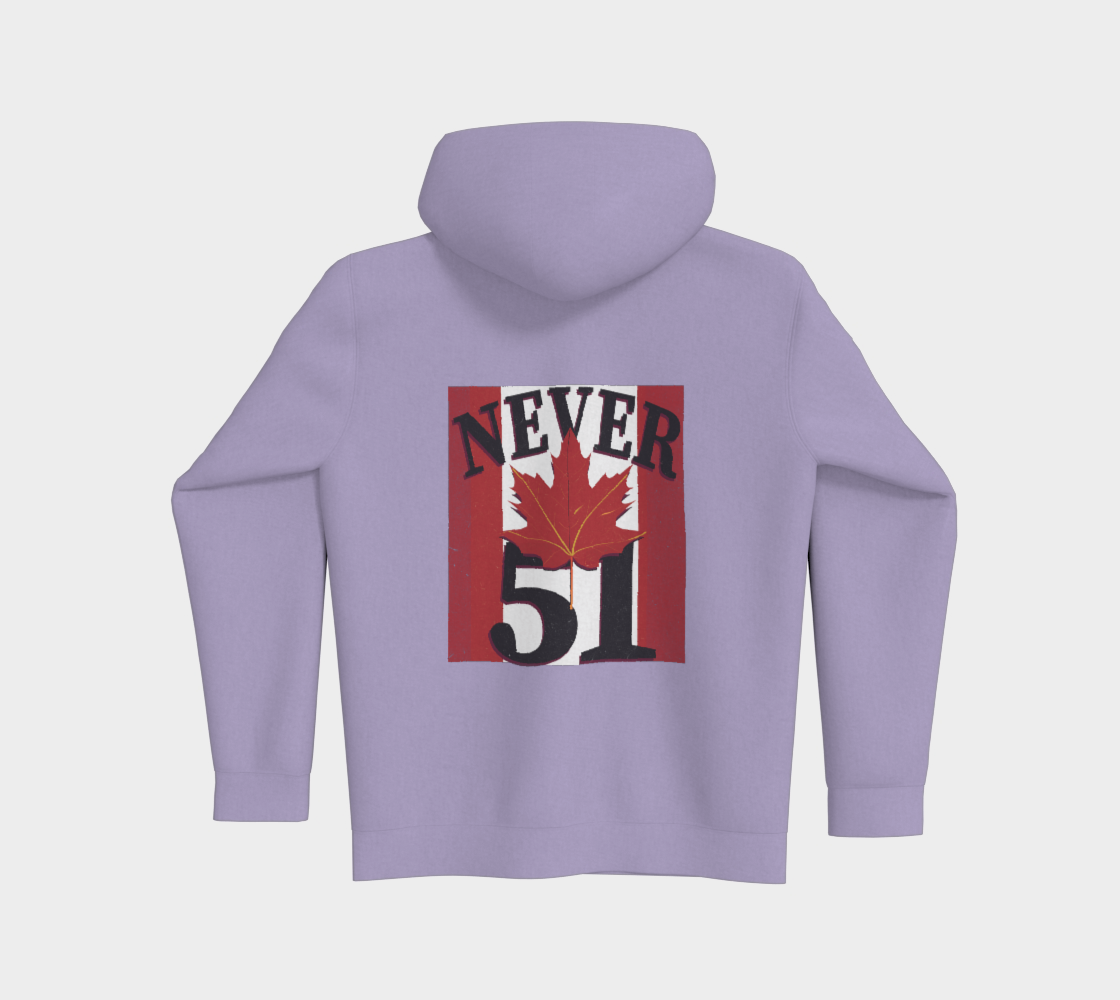 Elbows Up Never 51 Premium Hoodie