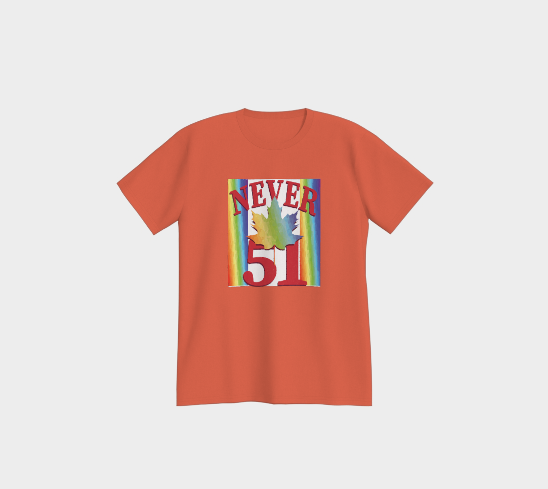 Never 51 PRIDE Premium T-Shirt