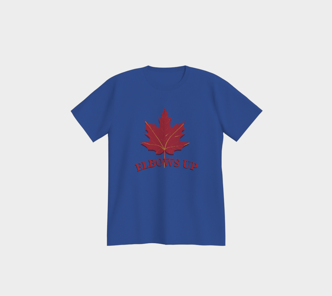 Elbows Up Leaf Comfort T-Shirt