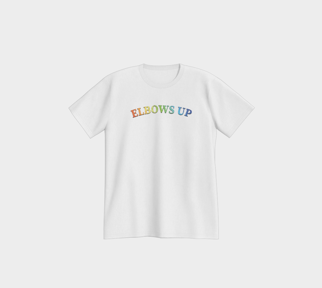 Elbows Up Never 51 PRIDE Premium T-Shirt