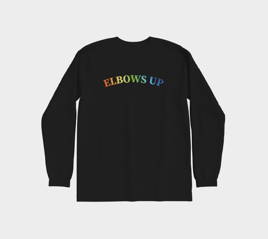 Elbows Up Never 51 PRIDE Premium Long Sleeve Shirt