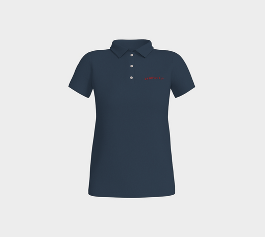 Elbows Up Fitted Polo