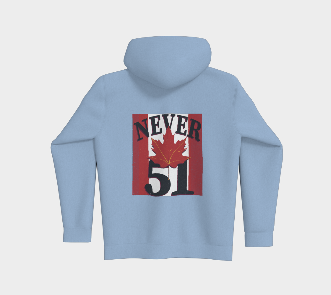 Elbows Up Never 51 Premium Hoodie