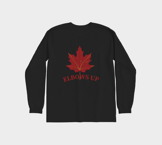 Elbows Up Leaf Premium Long Sleeve Shirt