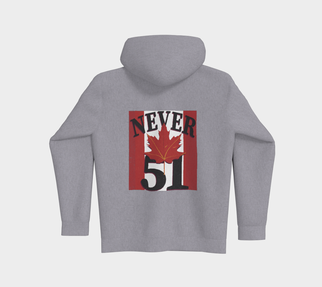 Elbows Up Never 51 Premium Hoodie