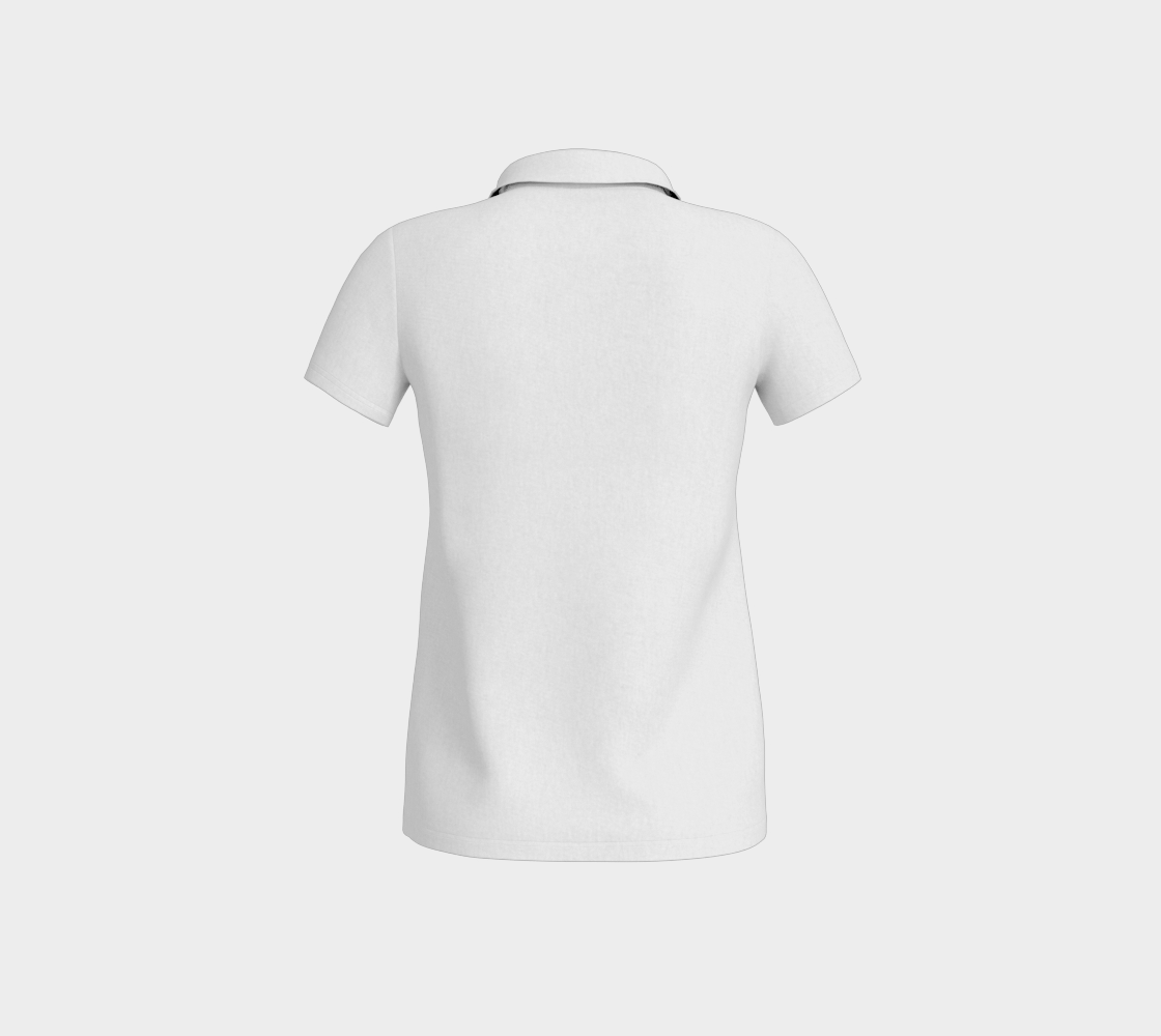 Elbows Up Fitted Polo