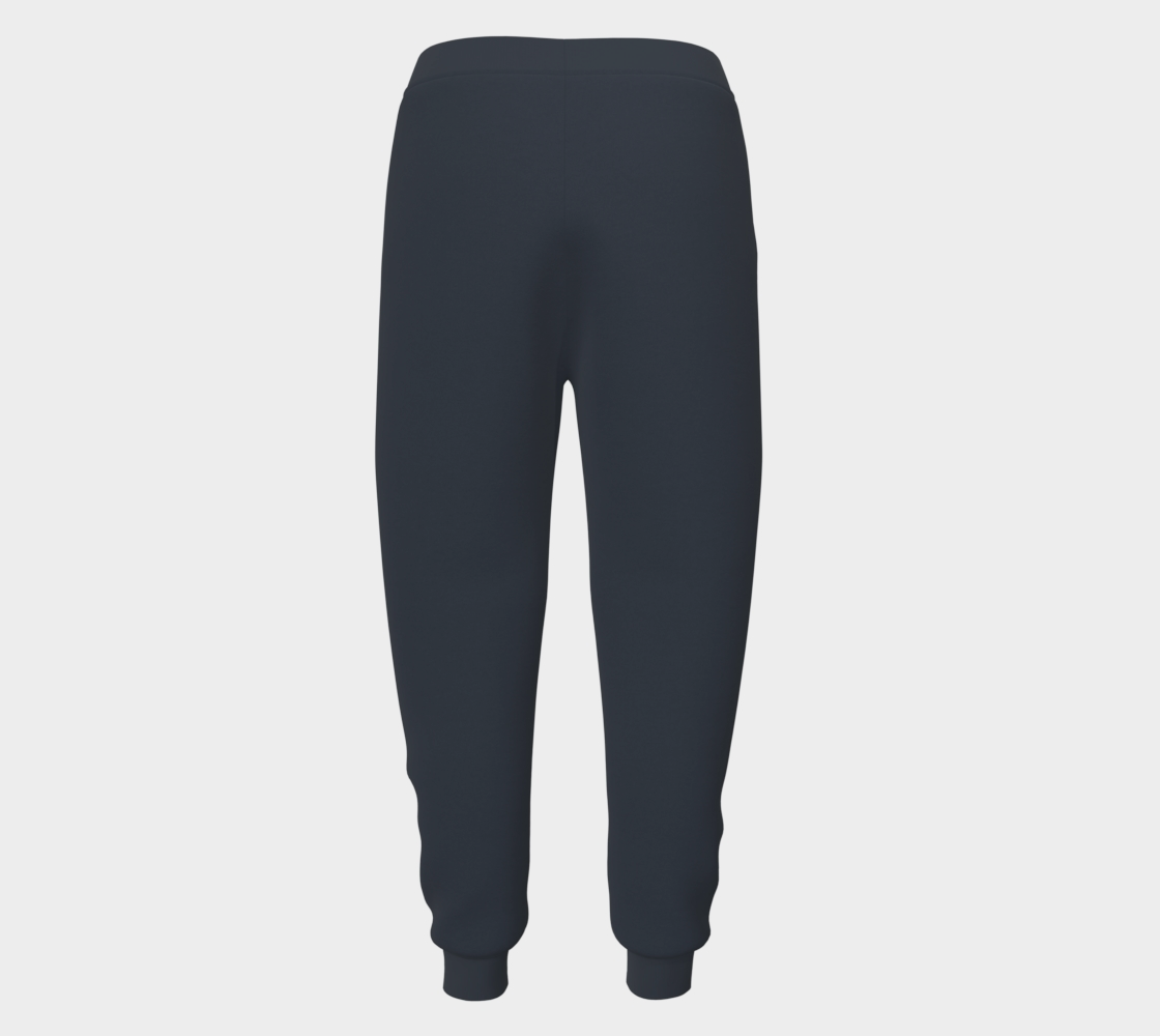 True North Strong and Free Jogger Light Outline