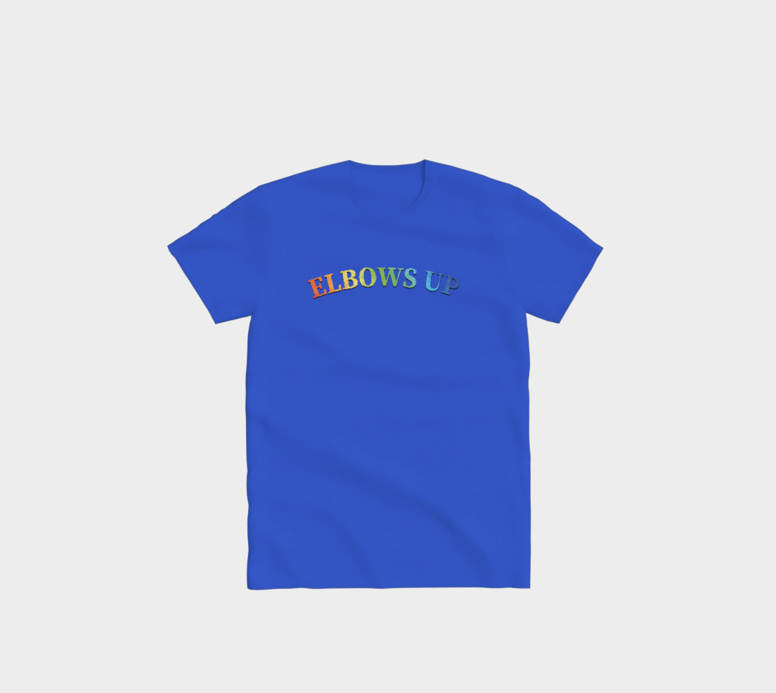 Elbows Up Never 51 PRIDE Comfort T-Shirt